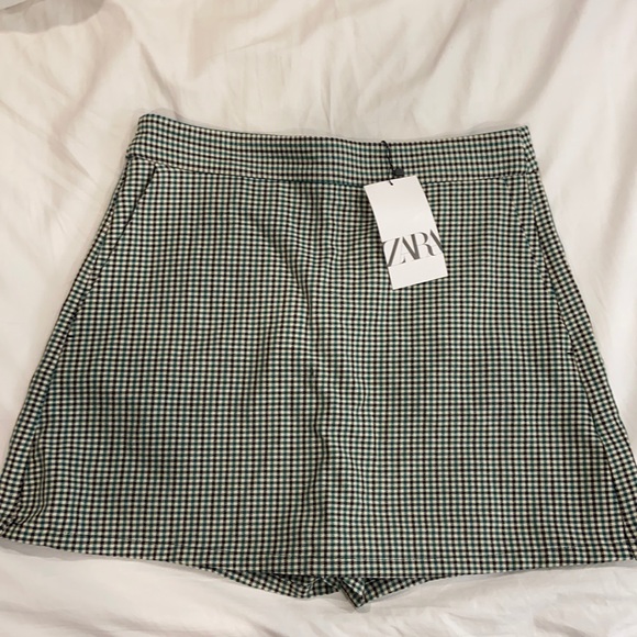 Zara plaid skort - Picture 1 of 3